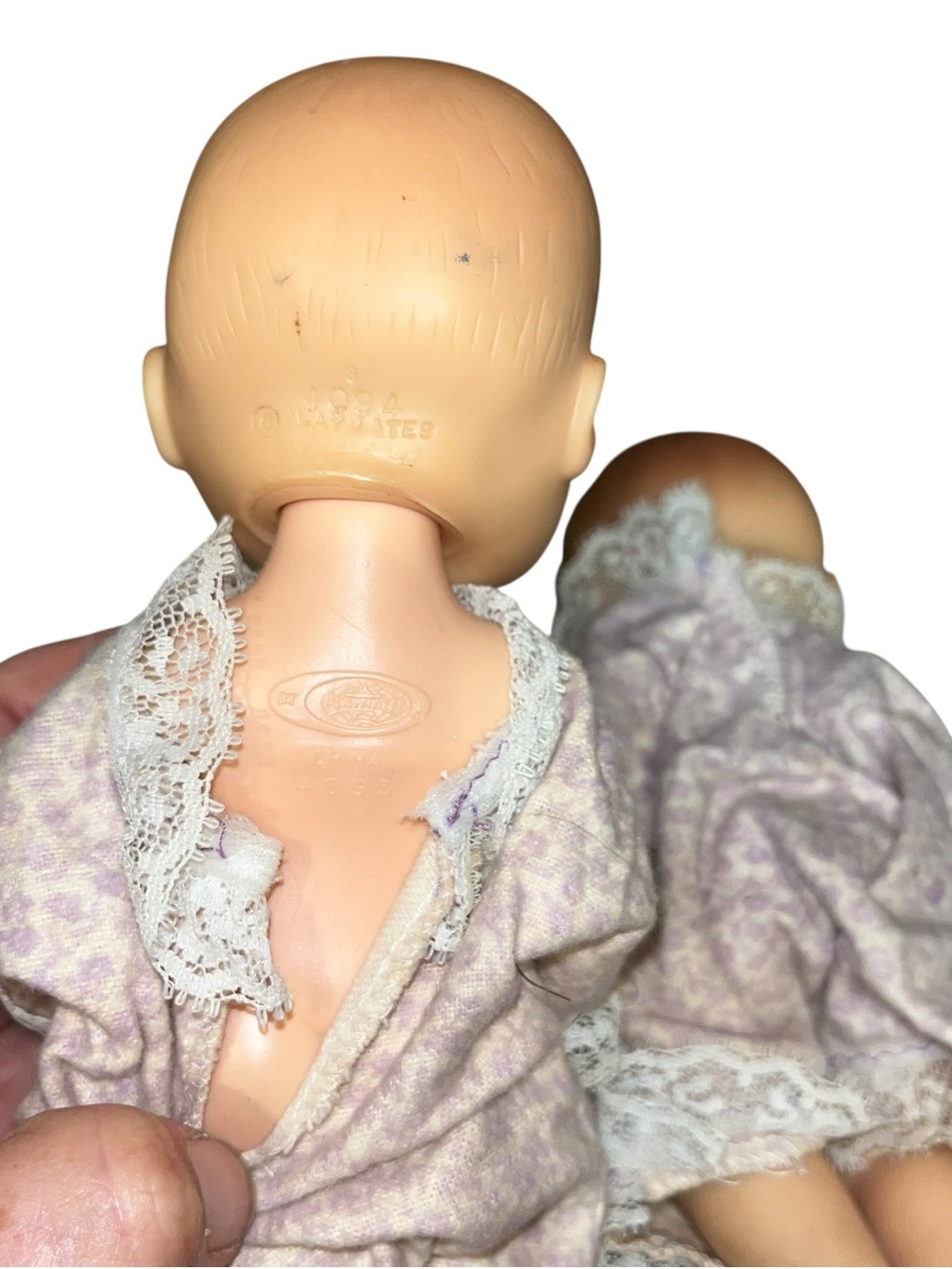 Vintage playmates 8” baby dolls lot twinsies! - Picture 4 of 4